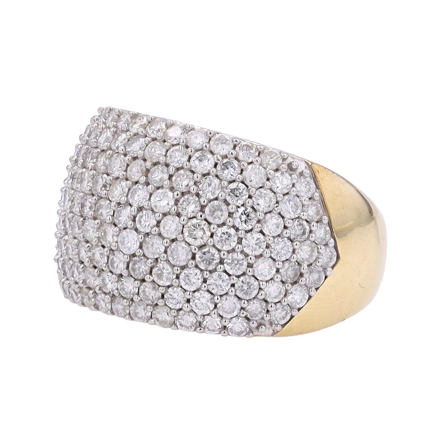 3 CTW Cocktail Diamond Ring in 10k Gold