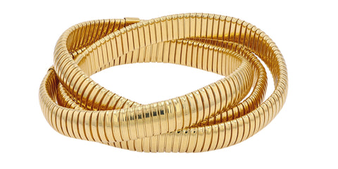 18K Yellow Gold 52.50 Gram 7" Bracelet